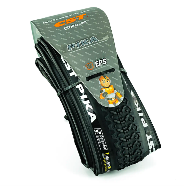 CUBIERTA BICICLETA CST 700-45 PIKA 60TPI TLR NEGRA